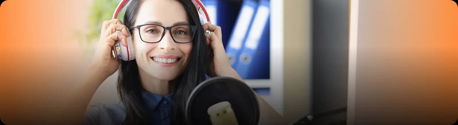 Ghost writing promotional banner