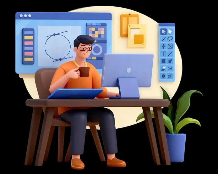 Ghostwriting illustration