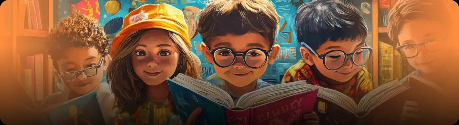 Ghost writing promotional banner