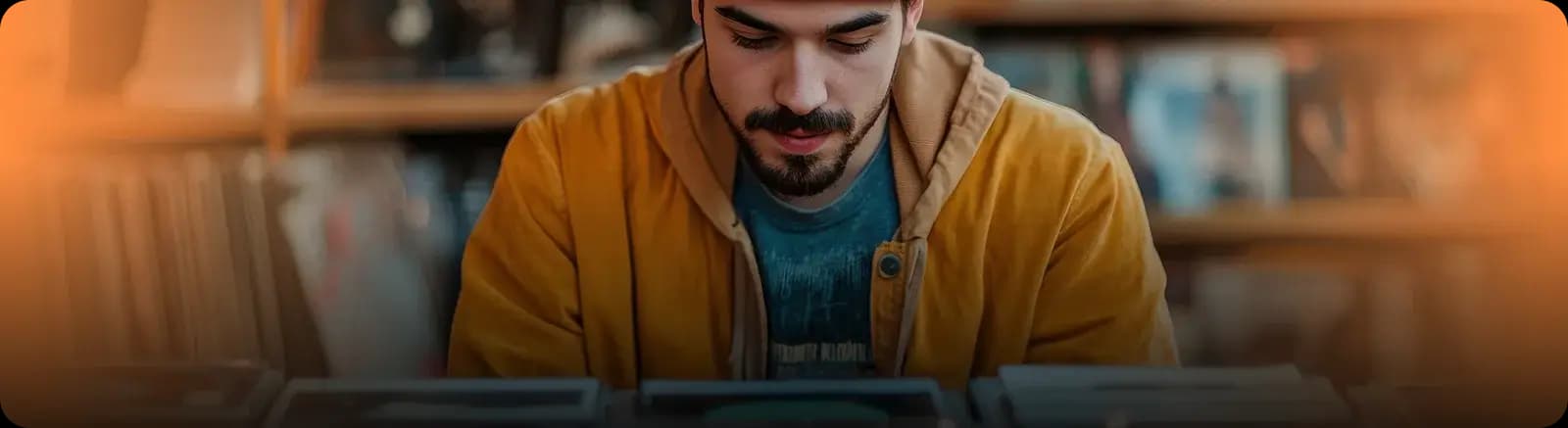 Ghost writing promotional banner