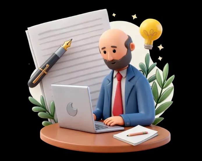 Ghostwriting illustration