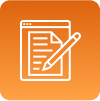 Web Content Writing icon